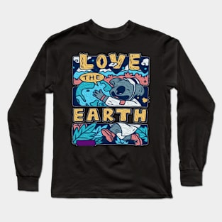 LOVE EARTH Long Sleeve T-Shirt